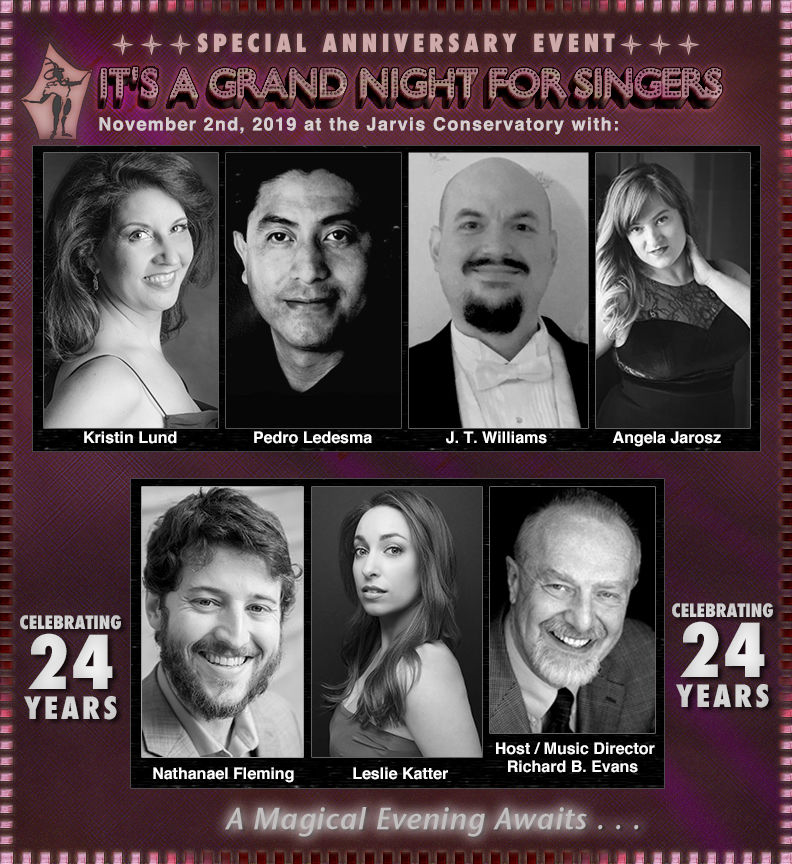 November 2nd - It's A Grand Night For Singers!